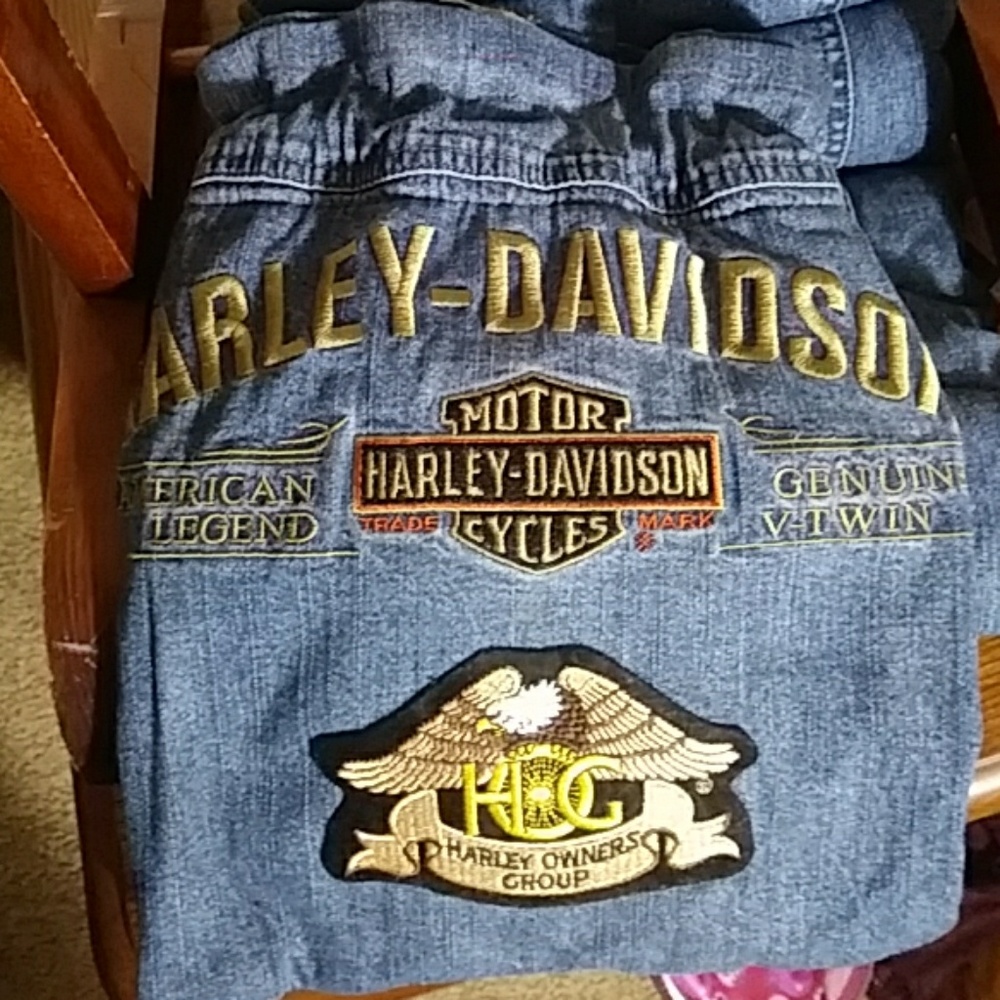 Handmade Harley Davidson bag